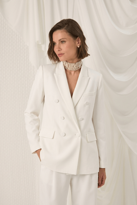 Blazer Mercês Off White — Iorane